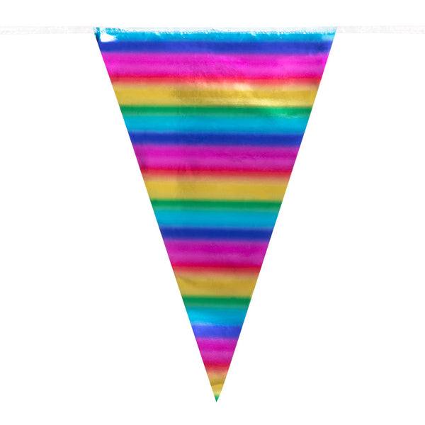 Foil Bunting Rainbow (10 m)