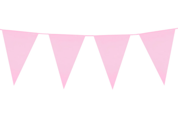Giant bunting light pink (10 m)
