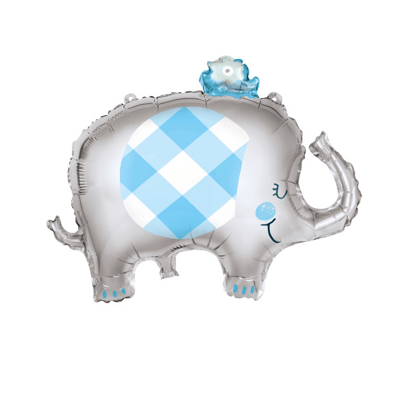 Blue Elephant Giant Foil Balloon (29"")