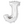 Load image into Gallery viewer, Silver Letter J Shaped Foil Balloon  Packaged (14&quot;)
