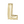 Load image into Gallery viewer, Gold Letter L Shaped Foil Balloon (14&quot;&quot;)

