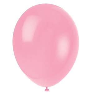 12" Premium Latex Balloons - Blush Pink (10 Pack)