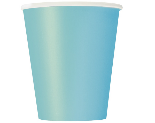 Terrific Teal 9oz Paper Cups (14 Pack)