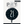 Load image into Gallery viewer, Birthday Black &amp; Silver Glitz Number 21 Round Foil Balloon - ( 18&quot;)
