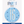 Load image into Gallery viewer, 1 Glitz Blue &amp; Silver Birthday Badge 16
