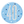 Load image into Gallery viewer, 1 Glitz Blue &amp; Silver Birthday Badge 40
