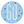 Load image into Gallery viewer, 1 Glitz Blue &amp; Silver Birthday Badge 60
