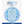 Load image into Gallery viewer, 1 Glitz Blue &amp; Silver Birthday Badge 60
