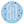 Load image into Gallery viewer, 1 Glitz Blue &amp; Silver Birthday Badge 80
