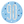 Load image into Gallery viewer, 1 Glitz Blue &amp; Silver Birthday Badge 90
