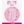 Load image into Gallery viewer, 1 Glitz Pink &amp; Silver Birthday Badge 70
