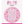Load image into Gallery viewer, 1 Glitz Pink &amp; Silver Birthday Badge 80
