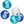 Load image into Gallery viewer, Birthday Blue Glitz Number 16 Confetti (0.5 oz)
