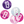 Load image into Gallery viewer, Birthday Pink Glitz Number 13 Confetti (0.5 oz)
