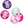 Load image into Gallery viewer, Birthday Pink Glitz Number 16 Confetti (0.5 oz)
