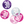 Load image into Gallery viewer, Birthday Pink Glitz Number 30 Confetti (0.5 oz)
