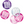 Load image into Gallery viewer, Birthday Pink Glitz Number 100 Confetti (0.5 oz)
