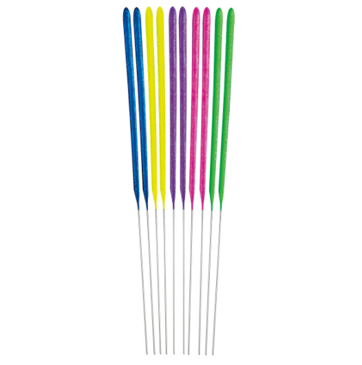 Assorted Neon Sparklers 7" (10 Pack)