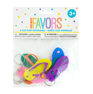 Flip Flop Keychains (6 Pack)