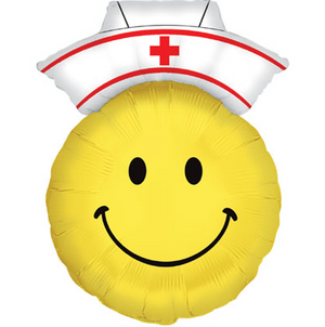 Smiley Nurse Packaged Balloon - 71cm (28inch)
