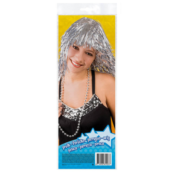 Metallic Silver Wig