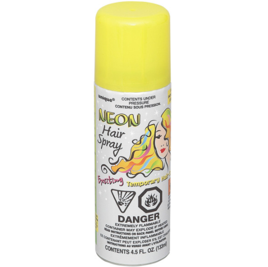 Yellow Neon Hair Spray (4.5 fl oz)