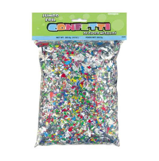 Jumbo Foil Confetti (10oz)