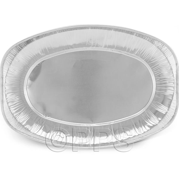 Foil Platters - 352x247x25mm (2 Pack)