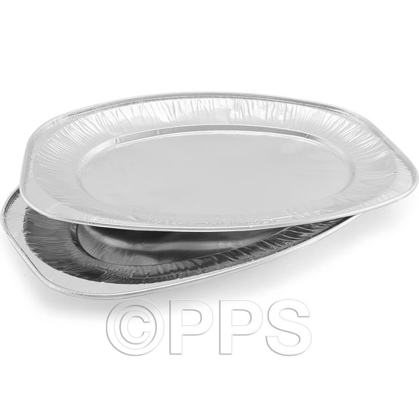 Foil Platters - 352x247x25mm (2 Pack)