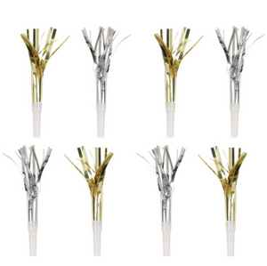 Foil Squawkers - Silver & Gold 8 Pack