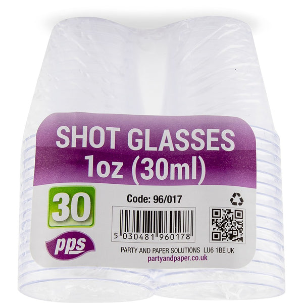 Drink Glasses Shot -1oz (30ml ) (30 Pack)
