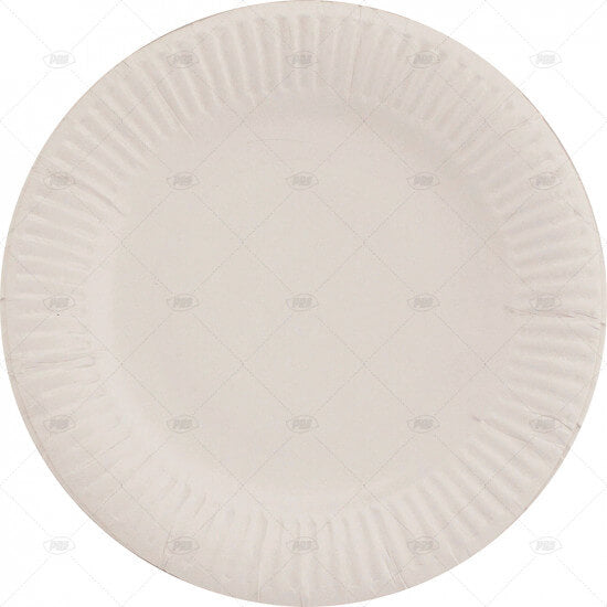 Plates Paper White 18cm (35 Pack)
