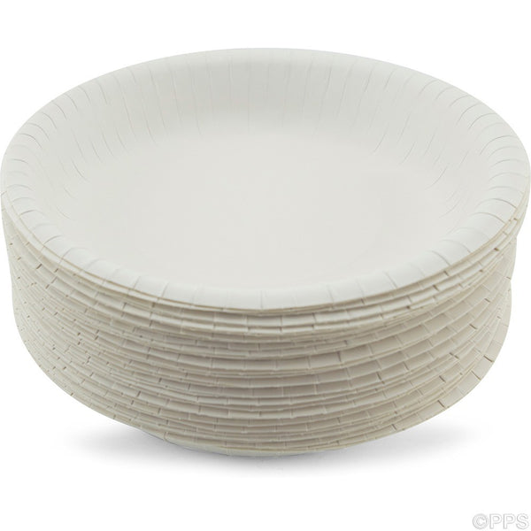 Plates Paper Bowl White 180mm (50 Pack)