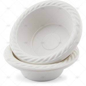 Plates Plastic Bowl White 5oz (20 Pack)