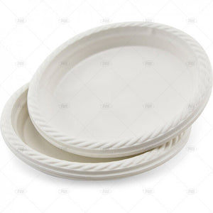 Plates Plastic White 18cm (20 Pack)