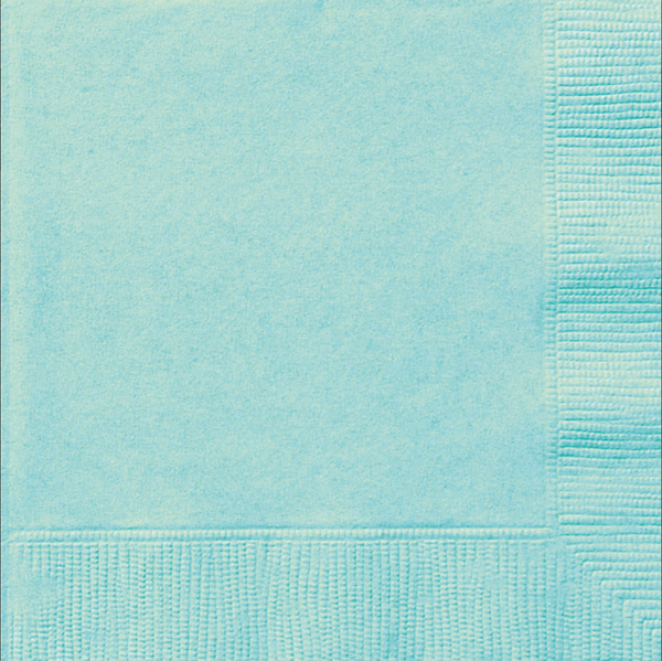 Mint Solid Luncheon Napkins (20 Pack)