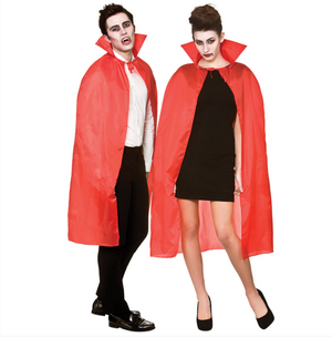 Adult Cape w/Collar - Red