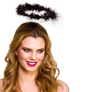 Feather Angel Halo - Black