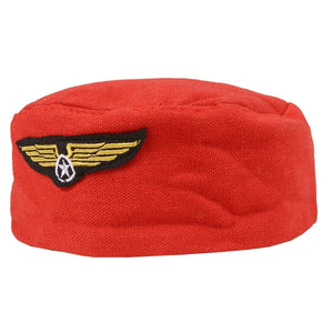 Flight Attendant Hat - Red
