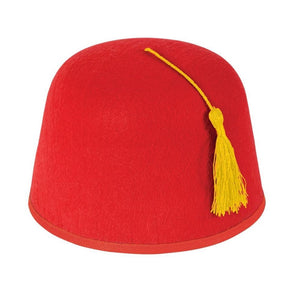 Moroccan Fez - Red/Gold