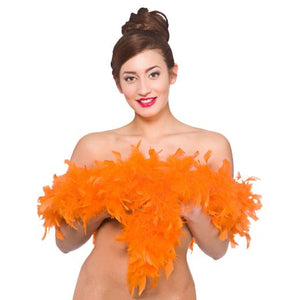 Feather Boa - Orange (60gm/1.7m)