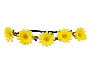 Daisy Hairband - Yellow