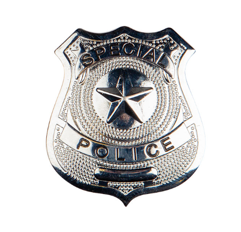 Police Badge (5.5cm x 5.8cm)
