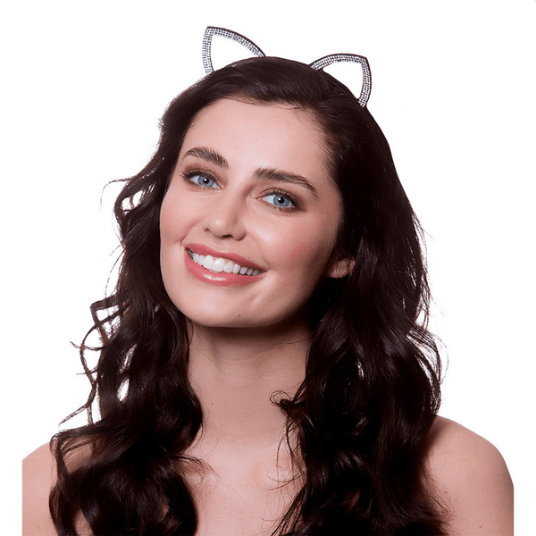 Diamante Cat Ears