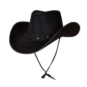 Texan Cowboy  Hat - Black