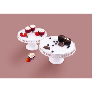 CAKE STAND WHITE