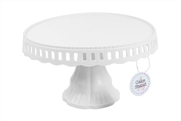 CAKE STAND WHITE