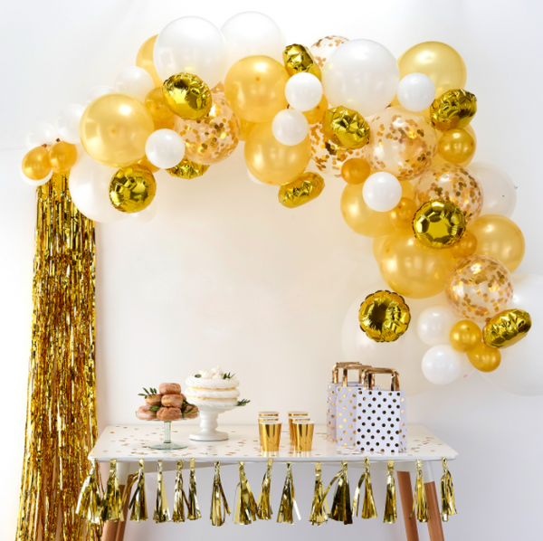 Gold Balloon Arch Kit