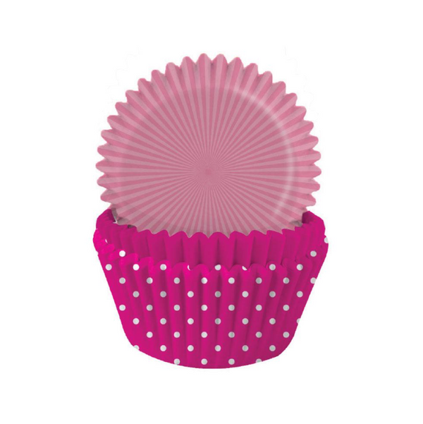 Perfectly Pink Cupcake Cases - 3.2 x 4.8cm (1.25 x 1.8"")