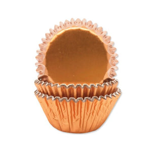 Rose Gold Foil Cupcake Cases